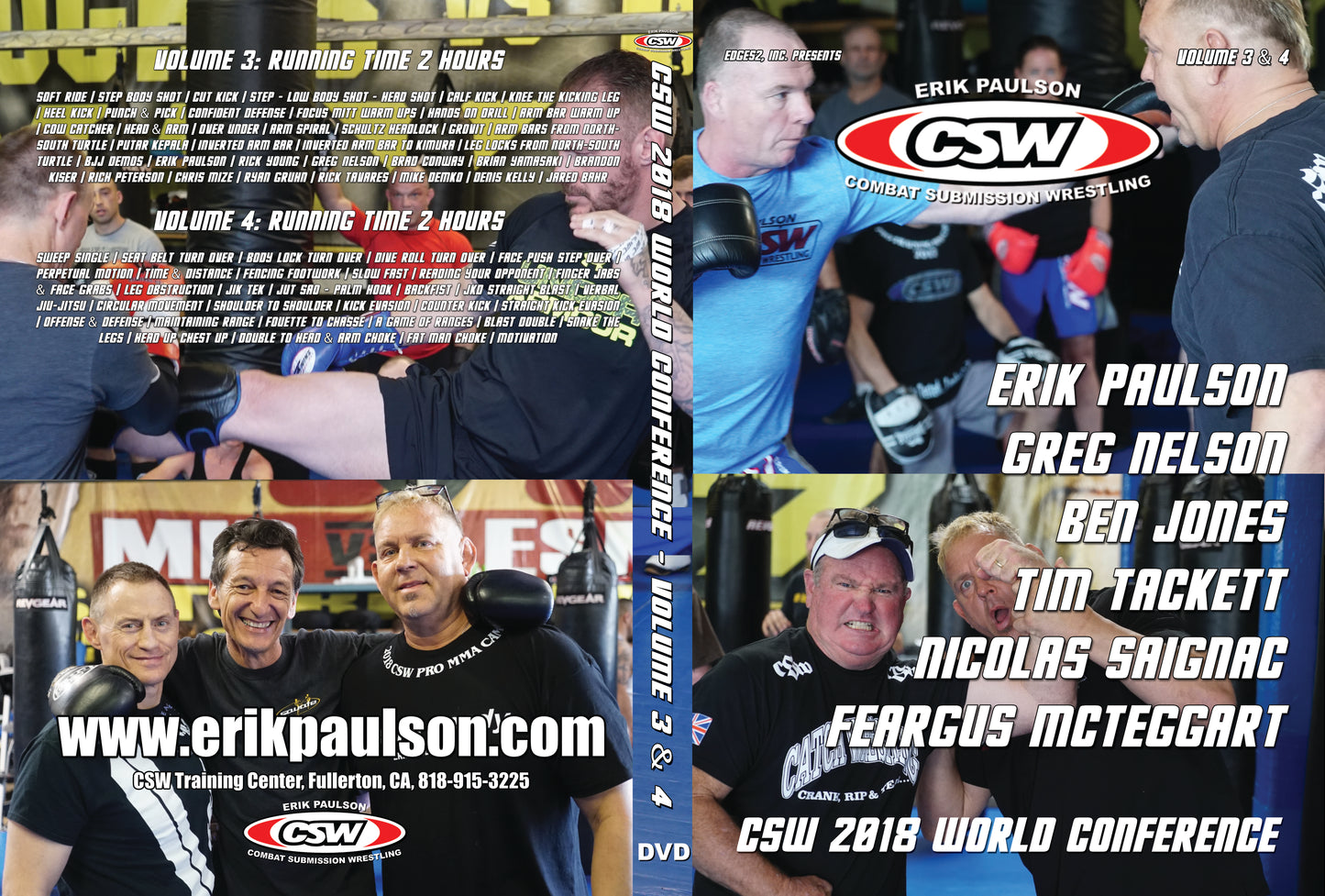 DVD - CSW 2018 World Conference - 4 DVD Set