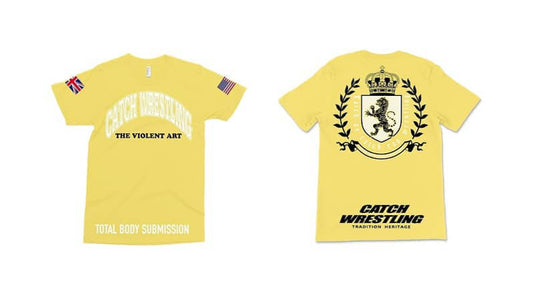 Catch Wrestling T-Shirt - Yellow