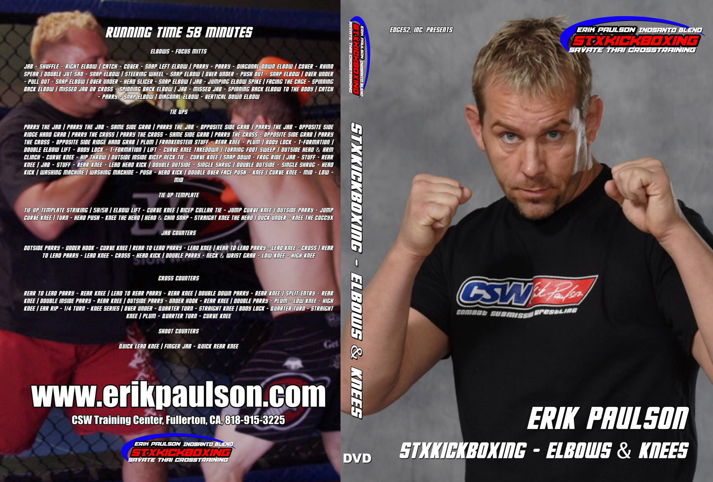 DVD - STXKICKBOXING Elbows & Knees