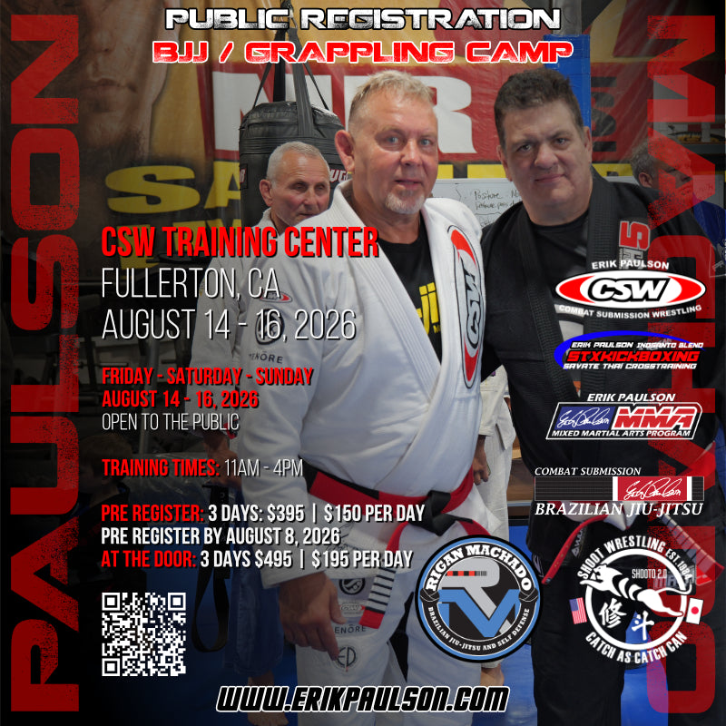 BJJ / Grappling Camp - August 14-16, 2026